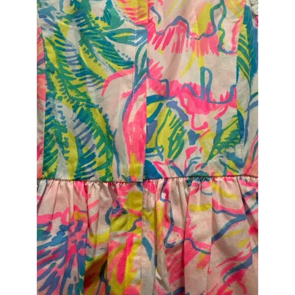 Lilly Pulitzer Girls' Mini Tori Dress Fiesta Bamba Size 10 Pockets Vibrant Party - Picture 4 of 11